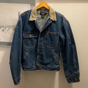 RRL Vintage Ralph Lauren Denim Jacket with Corduroy Collar